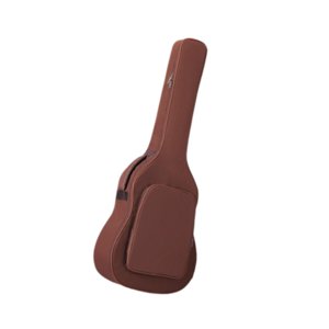 Bothyi - Funda Para Guitarra Acústica Con Asa Lateral, Resistente Al Agua, Color Marrón