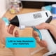 thumbnail image 5 of Pistola de pegamento BLACK+DECKER 4V MAX inalámbrica USB recargable blanca, 5 of 9