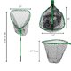 thumbnail image 2 of Red de desembarque UNCLE MO'S 1,1–1,5 m de malla de goma verde, 2 of 7