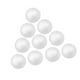 thumbnail image 2 of 10pcs Blanco Navidad Modelado Artesanal Esfera De Bola De Espuma De Poliestireno 4 Cm, 2 of 3