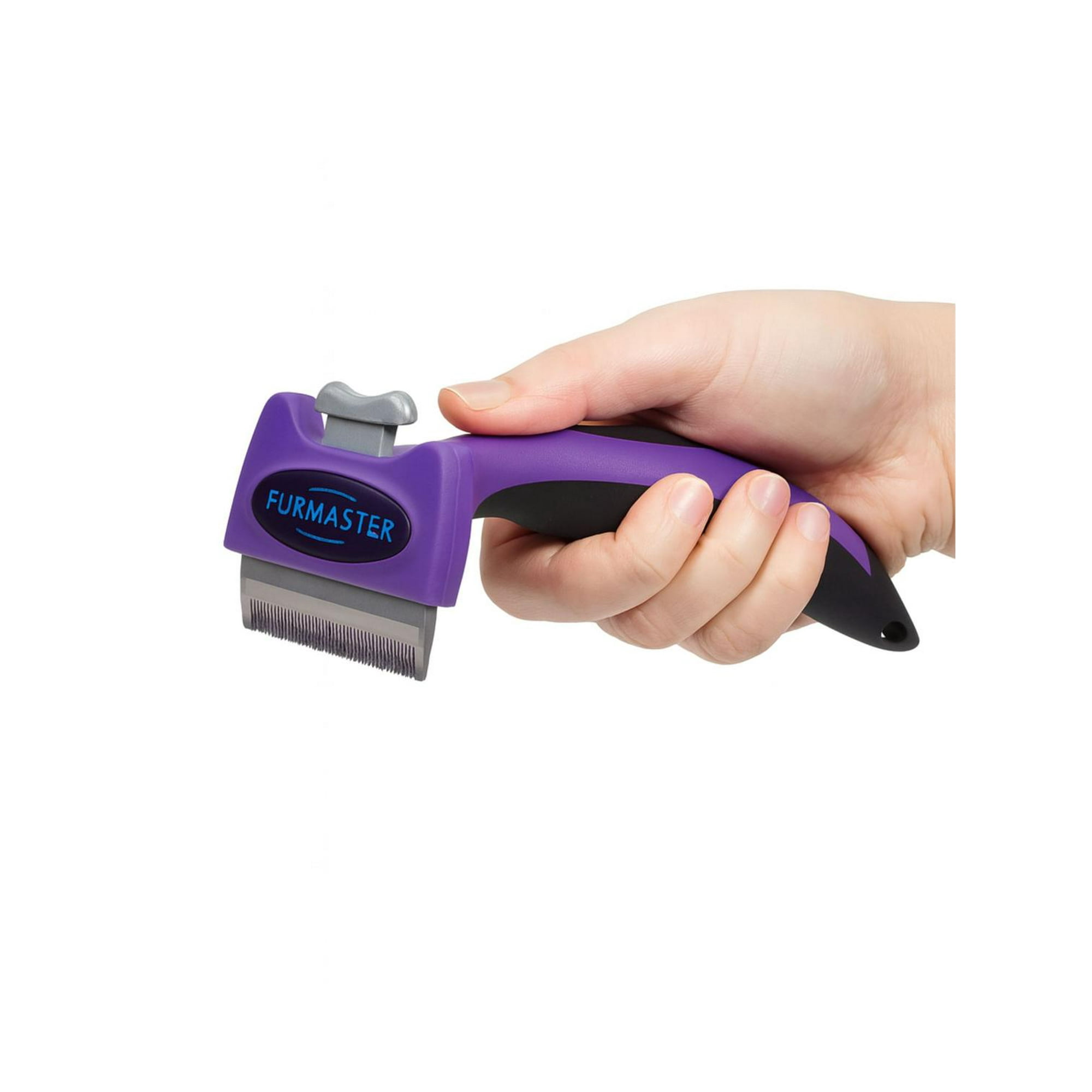 Genérico - Cepillo Despelechador Perros Y Gatos Pelo Largo Furmaster M Lila M