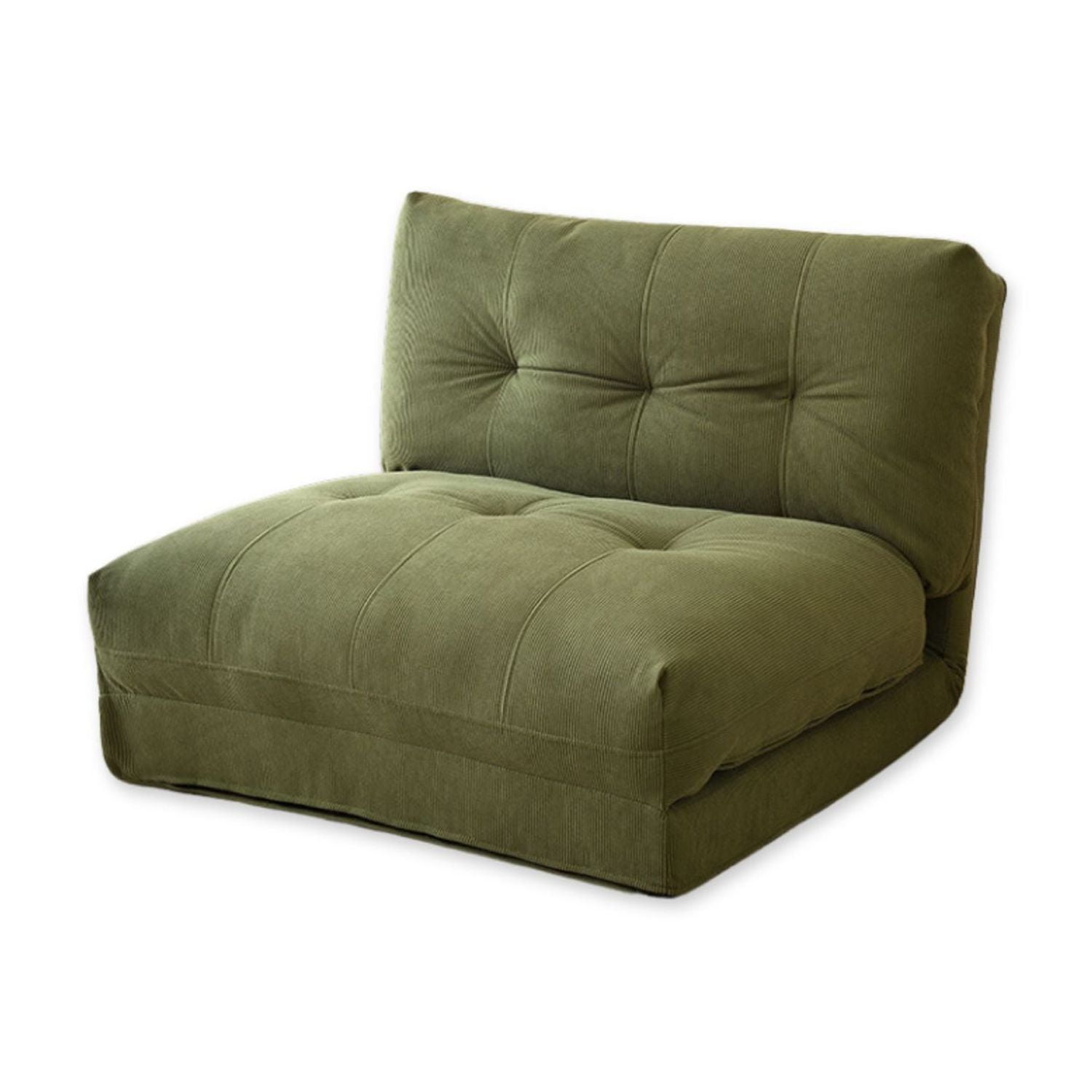 Santú Home & Deco - Sofá Cama Plegable Tela Verde