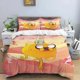 thumbnail image 1 of Cartoon Adventure Time Finn and Jake Duvet Cover Comforter Bed Full Size Youth Girl Boys Gift Bed Sheets, 1 of 5
