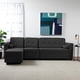 thumbnail image 1 of Seccional Boxter Xl Izq Tela Negro, 1 of 7