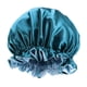 thumbnail image 1 of Gorro De Satén Gorro De Dormir Gorro De Pelo De Dormir De Doble Capa Azul, 1 of 5