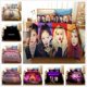 thumbnail image 2 of Blackpink Kpop Printed Bedding Set 3-piece Duvet Cover Pillowcase 3-Piece Bedding Set (1 Duvet Cover + 2 Pillow Shams), 2 of 5