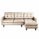 thumbnail image 1 of Sofa Chaiselong Izq Napoles Cuero Kentucky Beige, 1 of 4