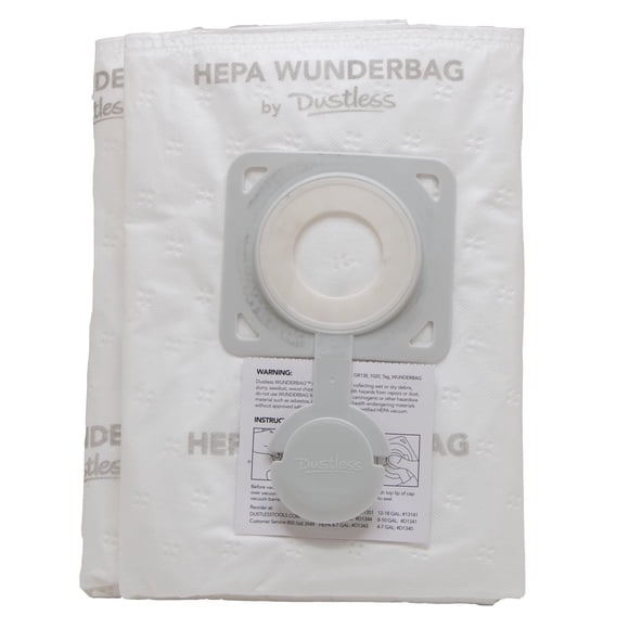 Bolsas Pre-Filtro para Aspiradora Dustless HEPA Wunderbag Paquete de 2