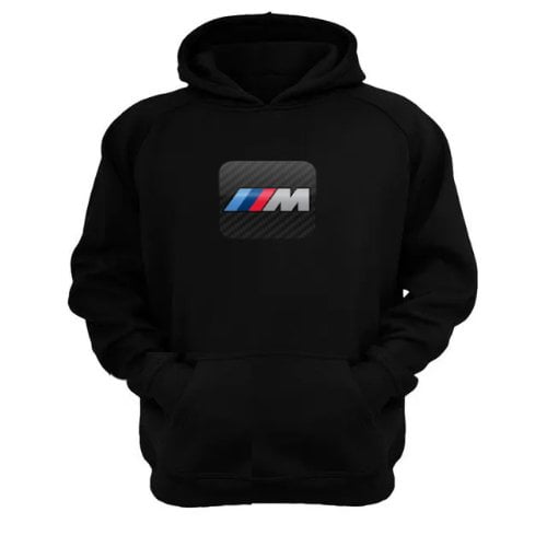 Genérico - Polerón Canguro Im Bmw Negro Talla Xl Unisex