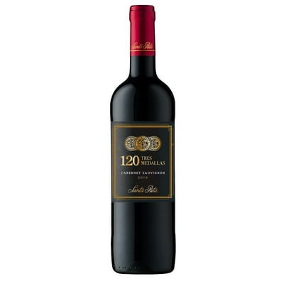Vino Tinto Cabernet Sauvignon 120 Botella 700 Cc Tres Medallas