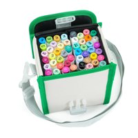 Ohuhu 48 Marcadores Alcohol Basicos +Blender Pincel&Biselada