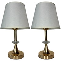 Genérica - Lámpara De Velador Living Mesa Decorativa Dormitorio Moderna Minimalista E27 Pack De 8