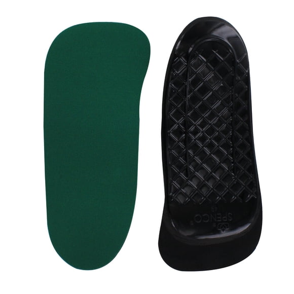 Plantillas ortopédicas con soporte para el arco Spenco Rx de 3/4 de longitud