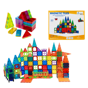 Linea Sport - Bloques Magnéticos Construcción Juguete Armable Niños 60 Pcs