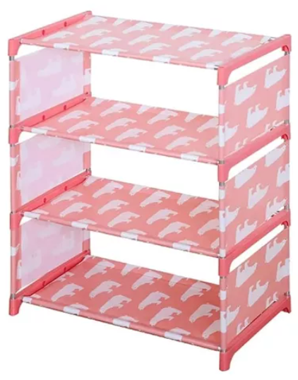 Todostore - Zapatero Armable 4 Niveles Organizador De Zapato Resistente