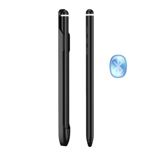 Lápiz S Pen Fold 7 con Bluetooth para Samsung Galaxy Z Fold 7, lápiz edición Fold 6, lápiz inteligente capacitivo activo con disparador remoto de cámara, stylus multifunción (negro)