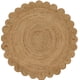 thumbnail image 1 of Area Rug Savi Home tejida a mano en yute trenzado festoneado, 120 cm, 1 of 9