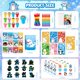 thumbnail image 3 of Set de colorear de invierno BenLouis para piñata – 24 piezas con animales, 3 of 7