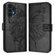thumbnail image 1 of Funda Cartera Mariposa Para Samsung Galaxy A04 4g Con Soporte Y Ranuras Para Tarjetas Negro, 1 of 5