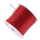 thumbnail image 2 of 1 rollo de cordón elástico elástico hilo de rosca 50 metros para joyería DIY rojo, 2 of 5