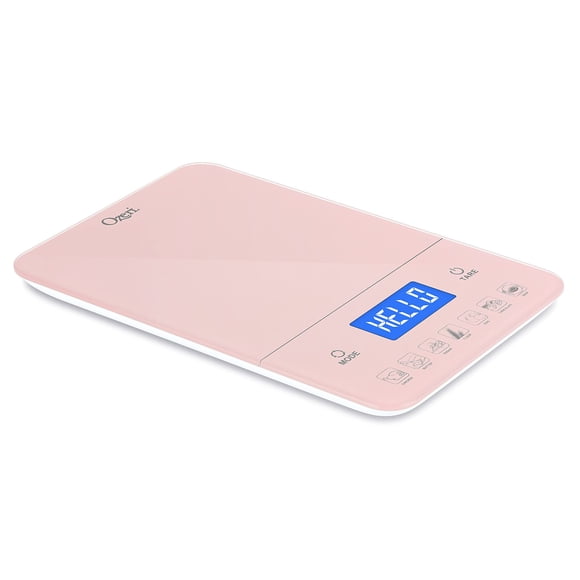 Báscula de cocina Ozeri Touch III Digital Crystal Rose de 10 kg