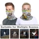 thumbnail image 4 of Stinky and Dirty Braga de Cuello Protección Solar - Bandana UV Refrescante para Ciclismo y Deportes al Aire Libre, Hombres y Mujeres, 4 of 6