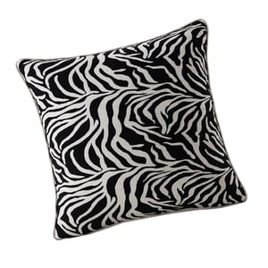 Magideal - Funda De Almohada Con Diseño De Cebra, Funda De Almohada De Felpa Suave, Cómoda, Decorativa Y Duradera Para Sofá, Restaurante, Bar, Habitación, Granja Cuadrado