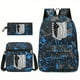 thumbnail image 5 of 3pcs Backpack Crossbody Bag And Pen Bag Set, Fashionable Print Backpack, Large Capacity Travel Bag, Students School Bag, Men And Women Lightweight Bag, 5 of 5