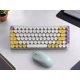 thumbnail image 2 of Kit Teclado Y Mouse Estilo Retro Inalambrico Bluetooth, 2 of 4