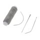 thumbnail image 5 of pista de pelo de algodón tejido de la trama coser hilo de decoración para la extensión del pelo gris, 5 of 5