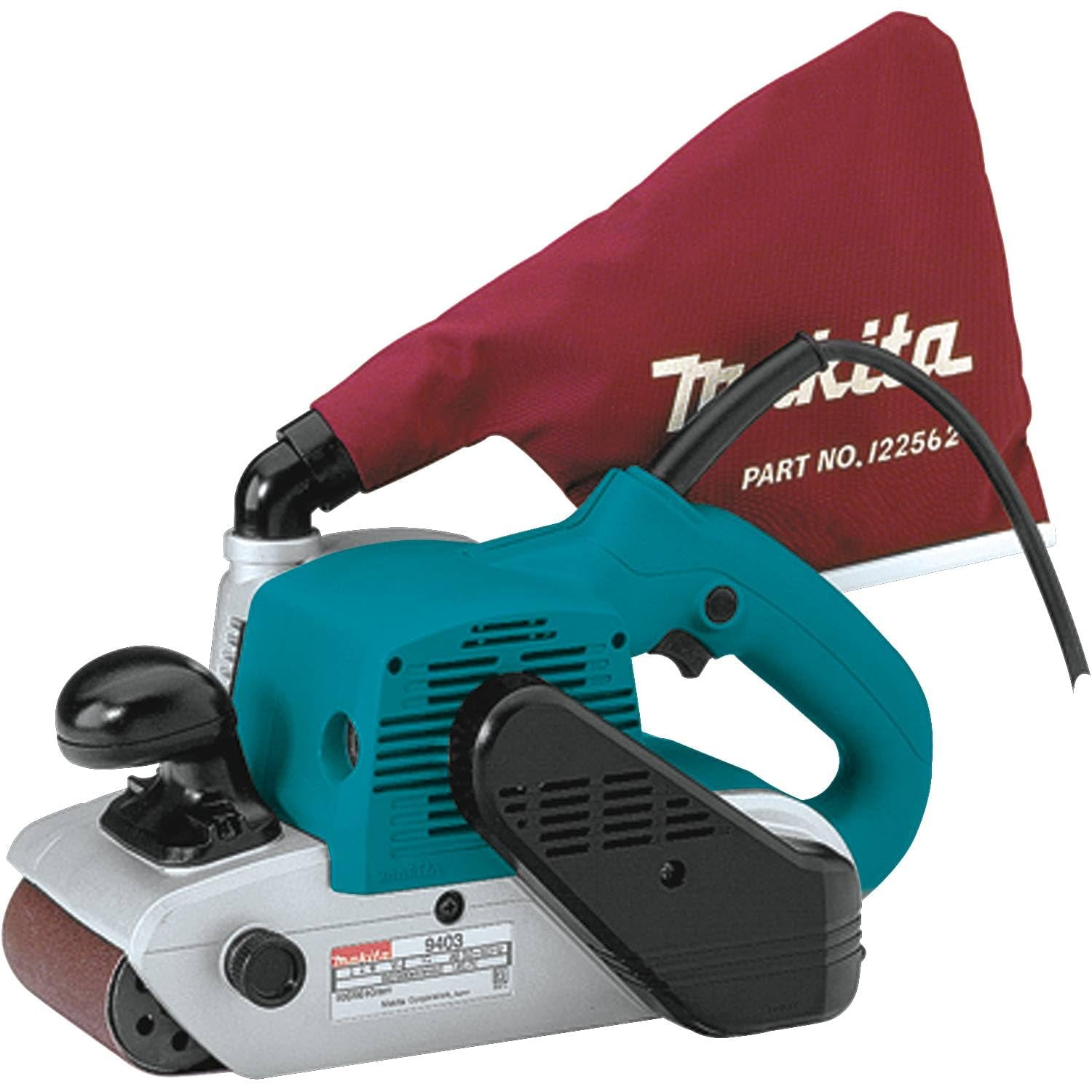 Lijadora De Banda Makita 9403 4 X 24, Color Verde Azulado