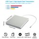 thumbnail image 2 of Unidad externa de CD DVD VikTck USB C Ultra Slim para MacBook, 2 of 6