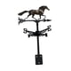 thumbnail image 2 of Veleta De Metal Con Forma De Caballo, Estilo Vintage, Para Montar En El Techo, Para Jardín, Patio Y Terraza, 2 of 5