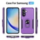 thumbnail image 3 of Para Samsung Galaxy A37 5G Funda con Soporte de Anillo Metálico de Rotación de 360° [Soporte Magnético para Auto] a Prueba de Golpes Resistente Protección de Cuerpo Completo de Alta Resistencia, 3 of 9