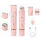 thumbnail image 1 of Depiladora Facial Dual 2 en 1 Recargable USB Mujer Color Rosa, 1 of 4