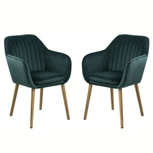 Klik Muebles - Pack De 2 Butacas Diamante Terciopelo - Verde