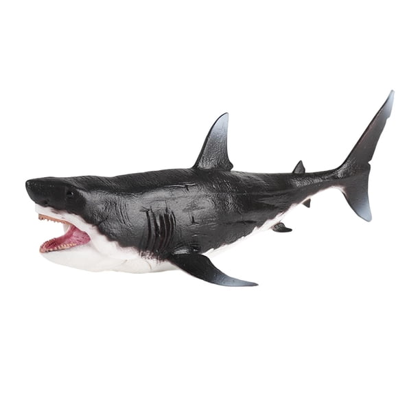 Colección de figuras de acción de Megalodon, tiburón grande, simulación educativa de vida marina antigua, modelo para niños y niñas, regalos de