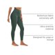 thumbnail image 4 of Leggings de cintura alta Butterluxe de CRZ YOGA, 64 cm, talla pequeña, 4 of 4