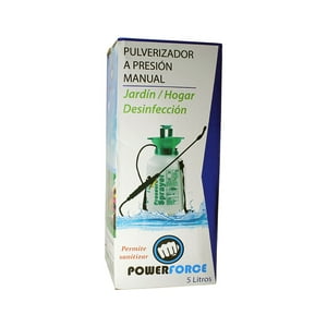 Power Force - Pulverizador Manual / Sanitización / Desinfección / Limpieza / Fumigación / 5 Litros