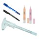 thumbnail image 3 of Kit De Calibrador De Regla De Maquillaje Permanente Para Rotulador De Tatuaje De Cejas 1 #, 3 of 5