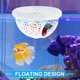 thumbnail image 3 of Unique Bargains Cueva Escondite para Betta Acuario Flotante Escondite Multifuncional para Peces Betta Blanco, 3 of 6