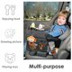 thumbnail image 4 of Bandeja para asiento de coche Zooawa Kids Travel para niños de más de 36 m con bolsillo para tableta, 4 of 9