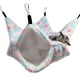 thumbnail image 1 of Hamaca para jaula de mascotas pequeñas, hamaca para petauro del azúcar, accesorios de cama para jaula de cobayas, hamaca cálida para loros, hurones, ardillas, hámsteres, ratas, juegos y dormir., 1 of 7