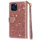 thumbnail image 5 of Funda Para Elegante Funda Iphone 12 Pro/iphone 12 Glitter Con Cremallera-ideal Para El Uso Diario, 5 of 5