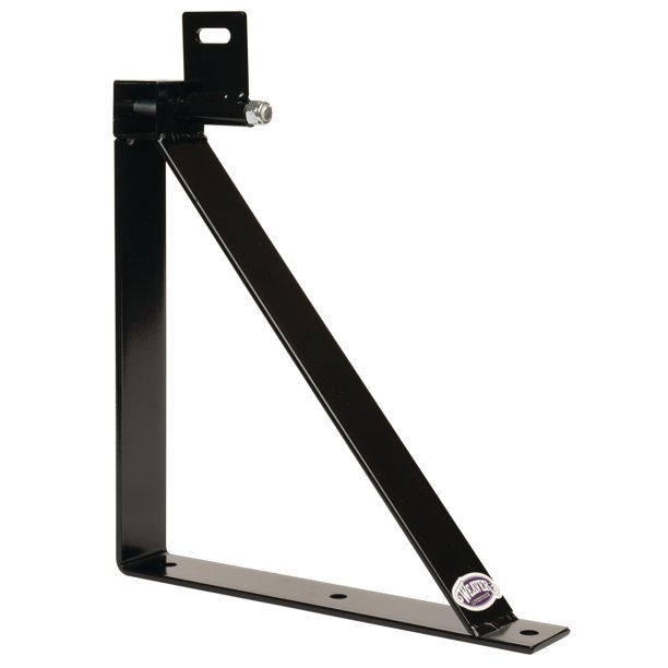 Soporte de Montaje Triangular para Ventilador Weaver Livestock 39 × 34 cm Negro de Metal Giratorio