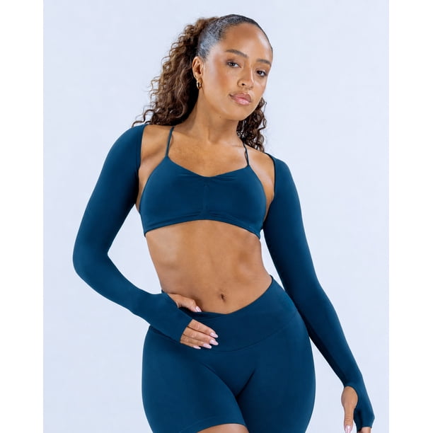 Bolero Tapado Deportivo Para Mujer Manga Larga