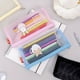 thumbnail image 4 of Large Capacity Transparent Cartoon Pencil Case with Zipper - Perfect for Students and Stationery Lovers, 4 of 5