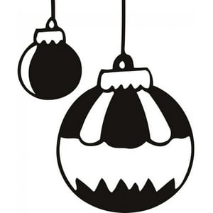 Rienda Libre Graphics - Decomural Christmas Bauble Festive Xmas Ws-17891