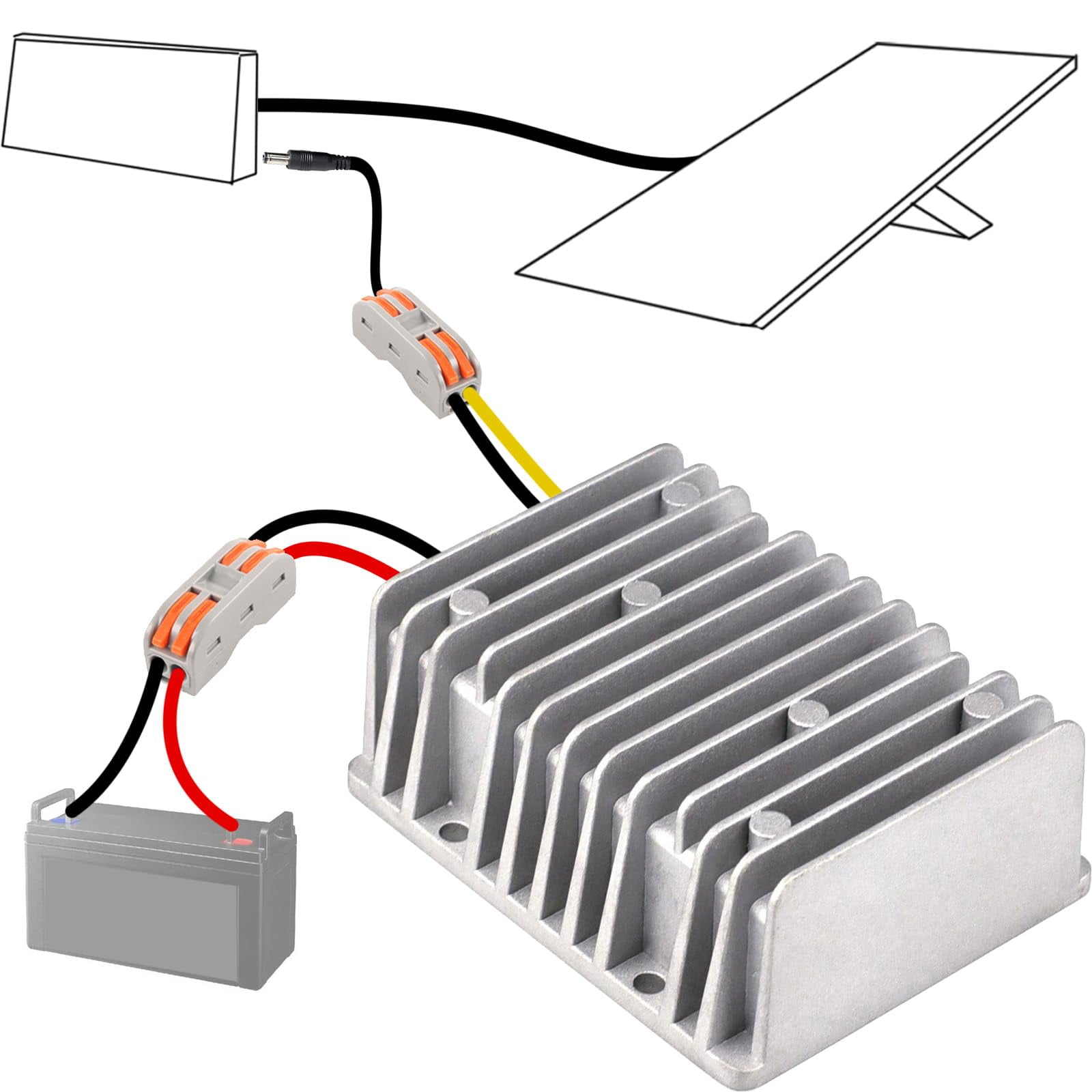 Convertidor De Corriente Xhuic Starlink Gen 3 De 12 V A 57 V Dc Step Up