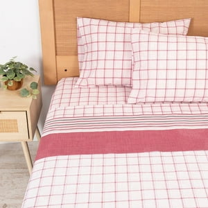 Mashini - Sábana Estampada 144 H King Tartan